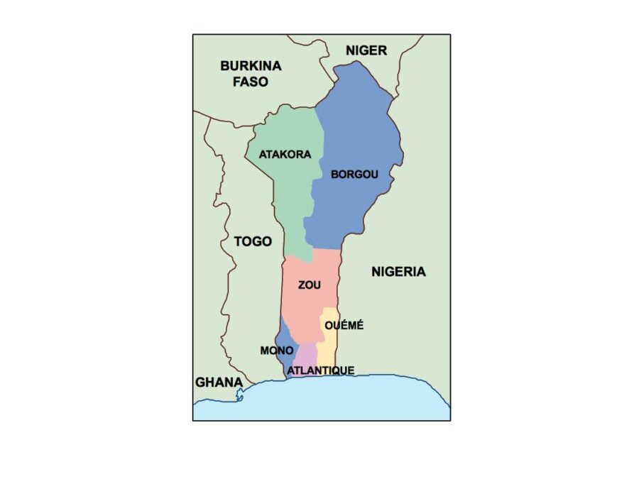 benin powerpoint mapa presentaciones