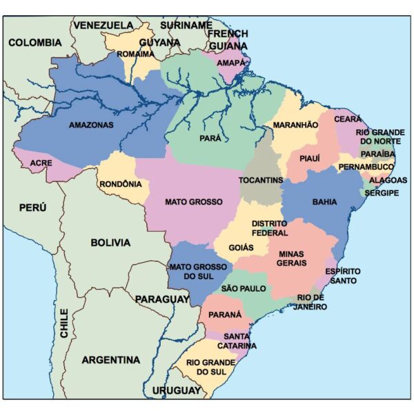 brazil powerpoint mapa presentaciones