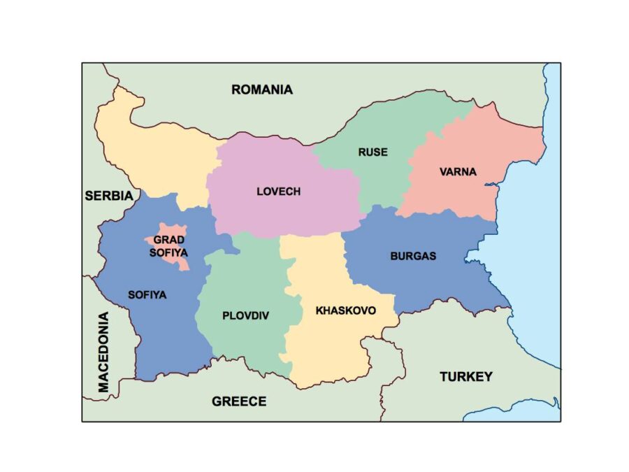 bulgaria powerpoint mapa presentaciones