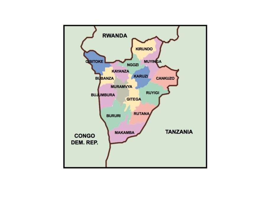 burundi powerpoint mapa presentaciones