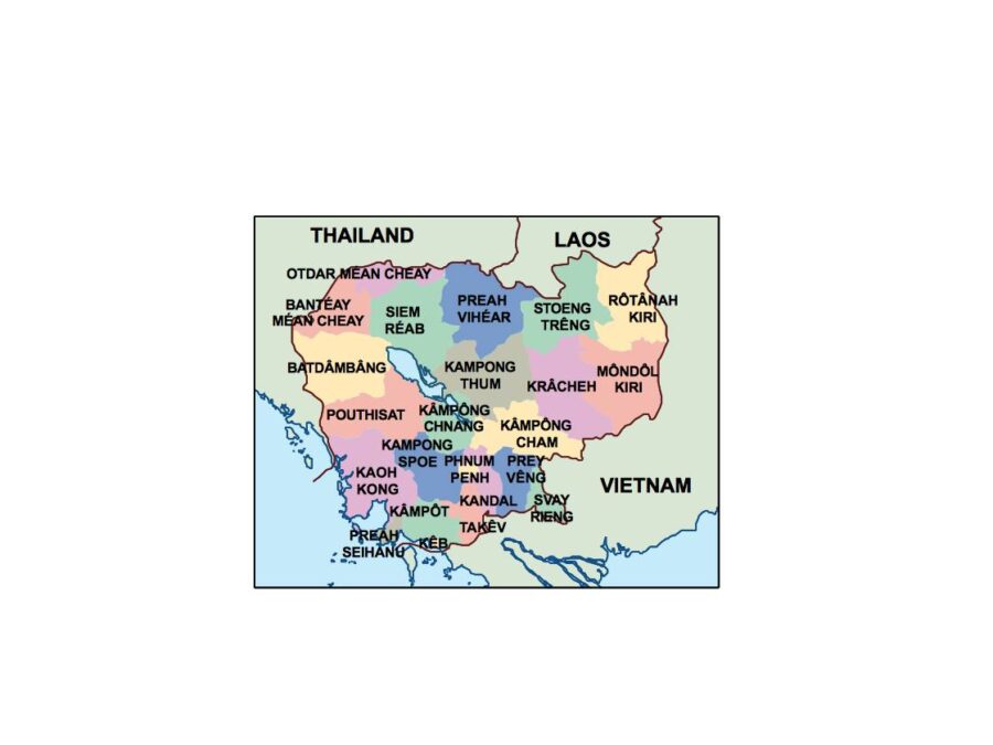 cambodia powerpoint mapa presentaciones