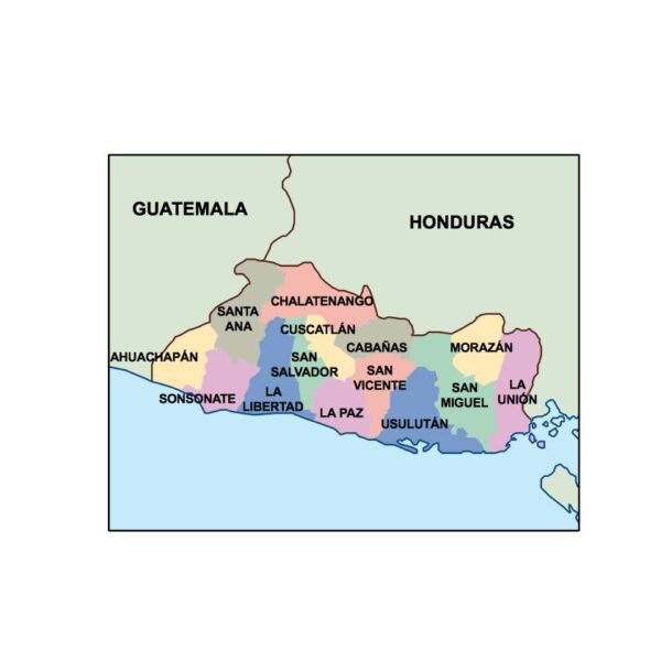el salvador powerpoint mapa presentaciones