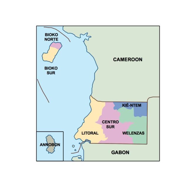 equatorial guinea powerpoint mapa presentaciones