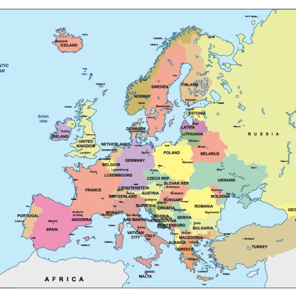 europe powerpoint mapa presentaciones