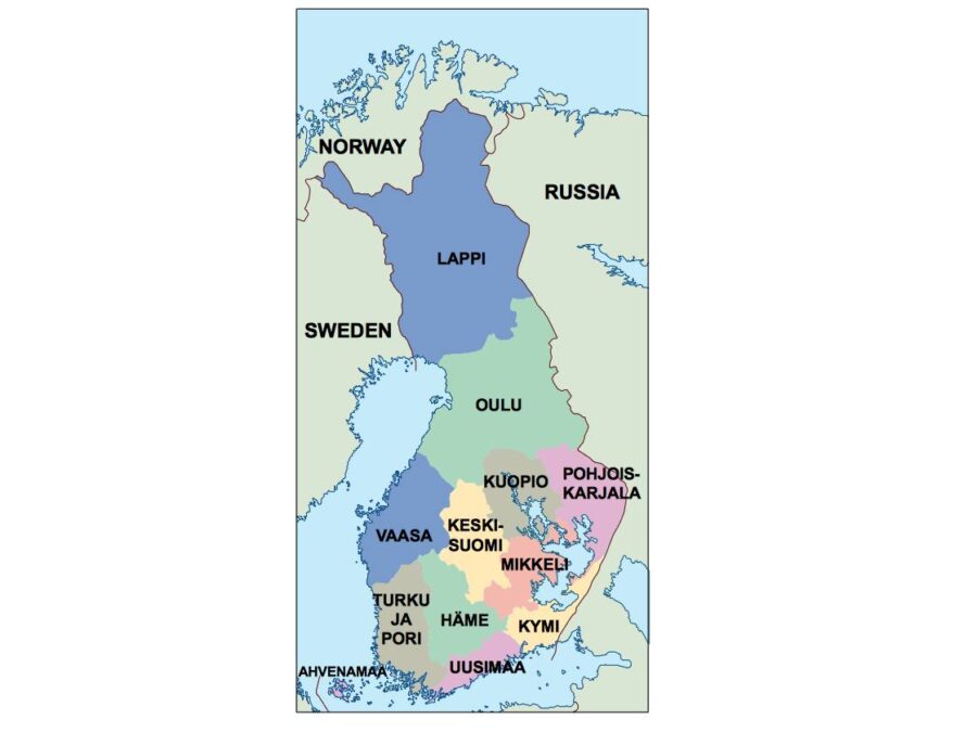 Finlandia powerpoint mapa presentaciones