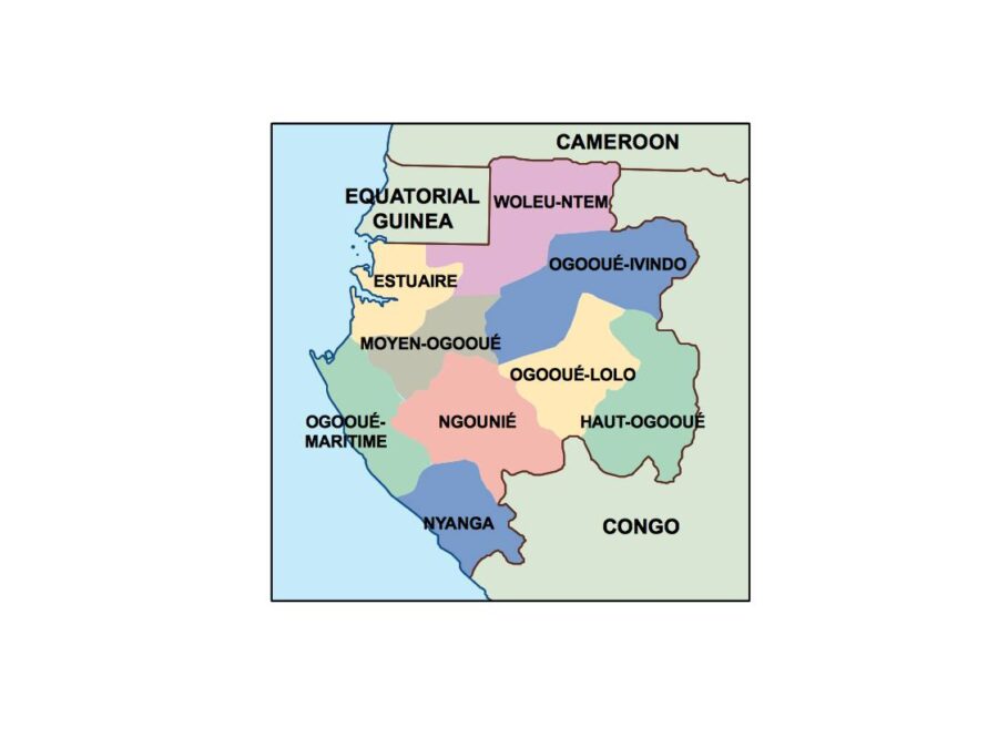 gabon powerpoint mapa presentaciones