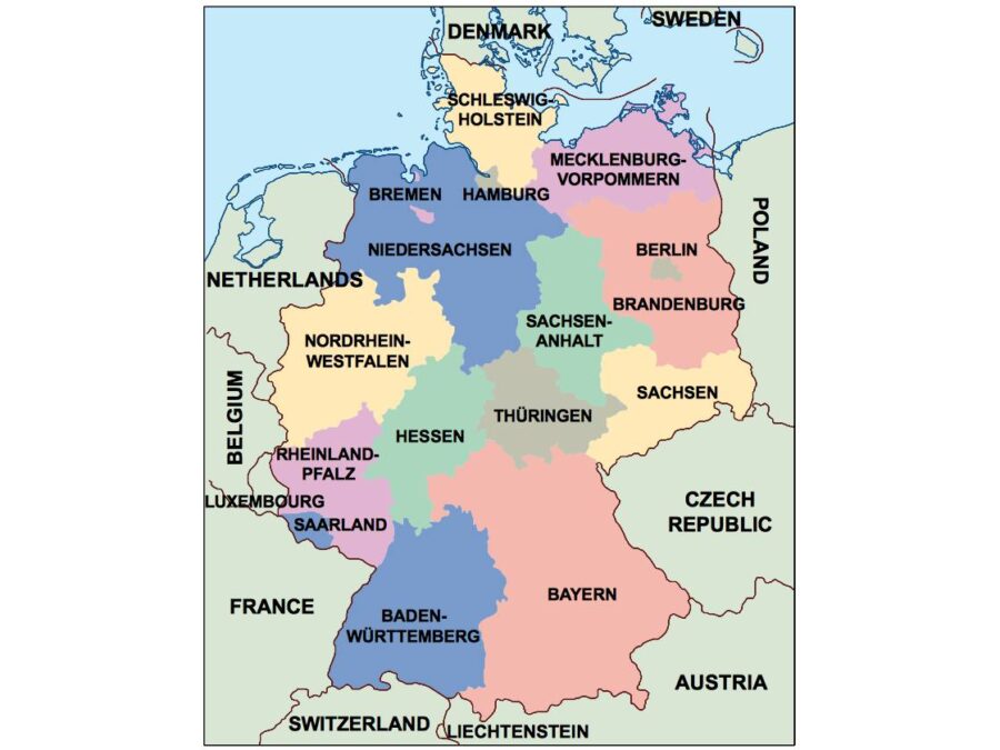 Alemania powerpoint mapa presentaciones