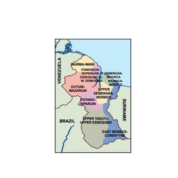 guyana powerpoint mapa presentaciones