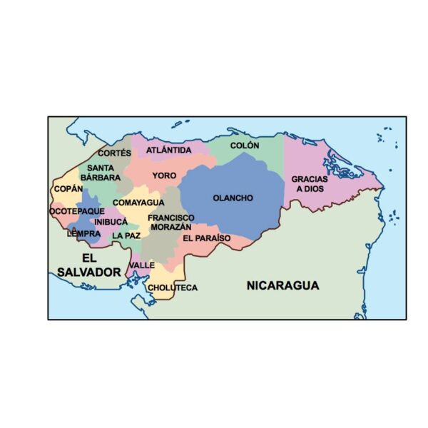 honduras powerpoint mapa presentaciones