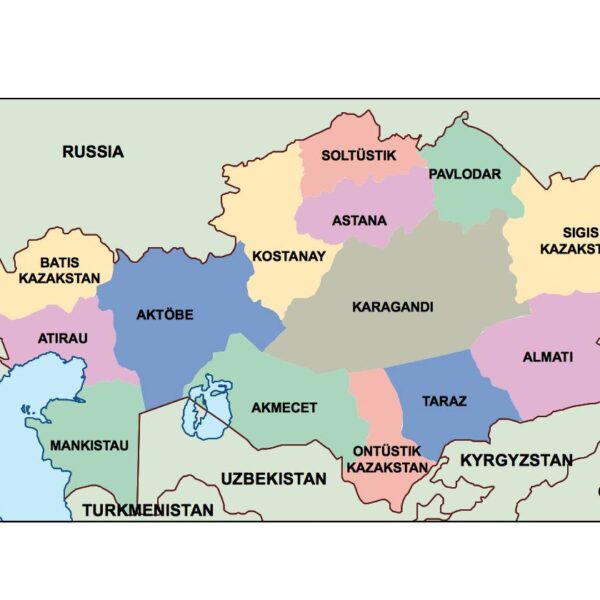 kazakhstan powerpoint mapa presentaciones