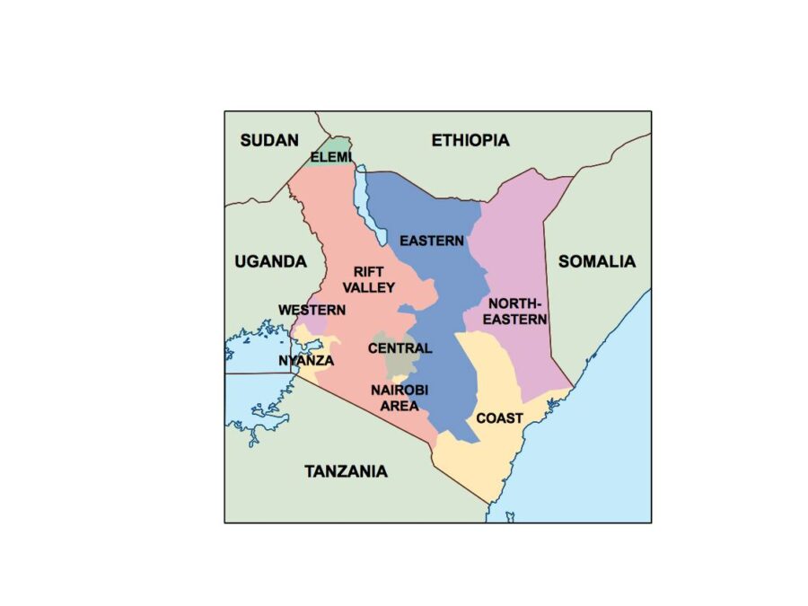 kenya powerpoint mapa presentaciones
