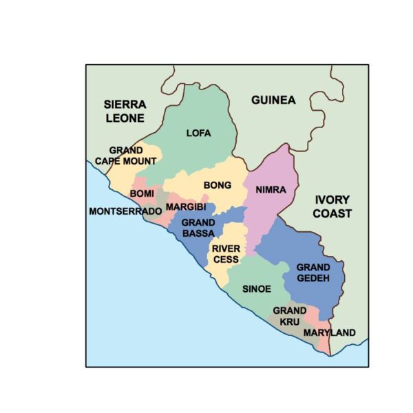 liberia powerpoint mapa presentaciones