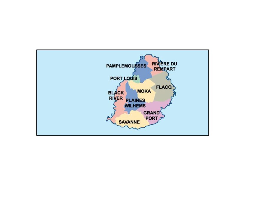 mauritius powerpoint mapa presentaciones