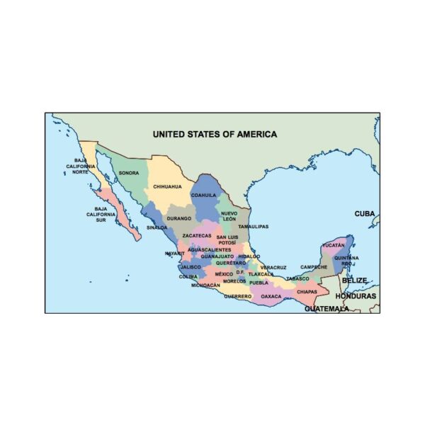 mexico powerpoint mapa presentaciones