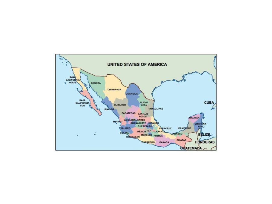 mexico powerpoint mapa presentaciones