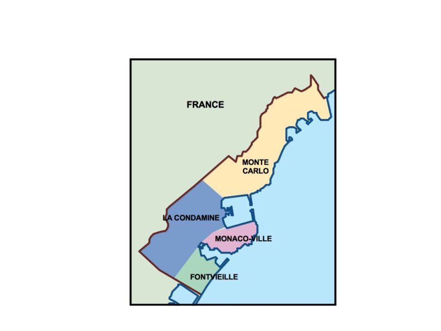 monaco powerpoint mapa presentaciones