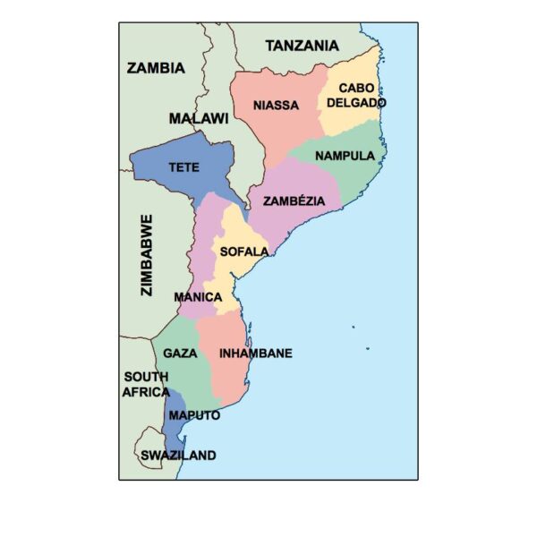 mozambique powerpoint mapa presentaciones