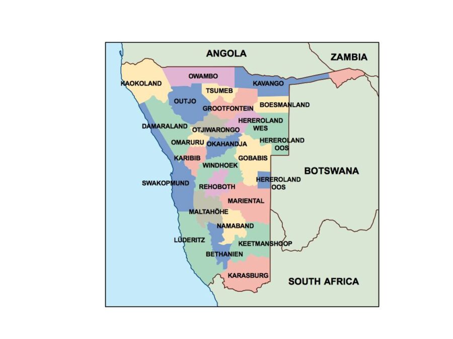 namibia powerpoint mapa presentaciones