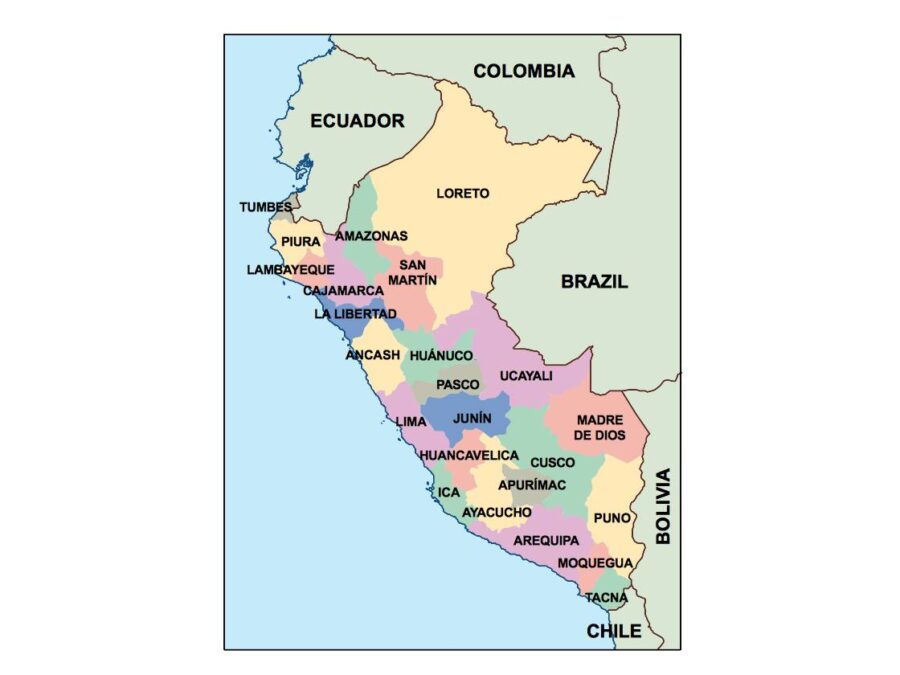 peru powerpoint mapa presentaciones