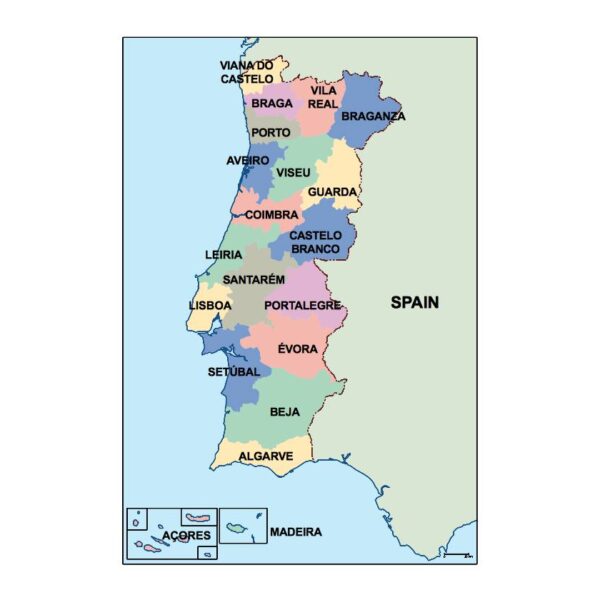 portugal powerpoint mapa presentaciones