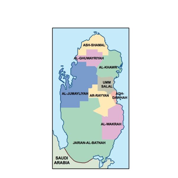 qatar powerpoint mapa presentaciones