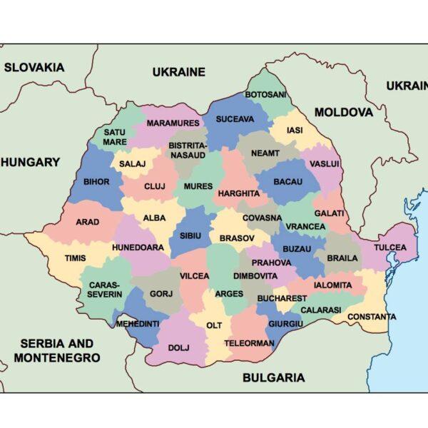 romania powerpoint mapa presentaciones