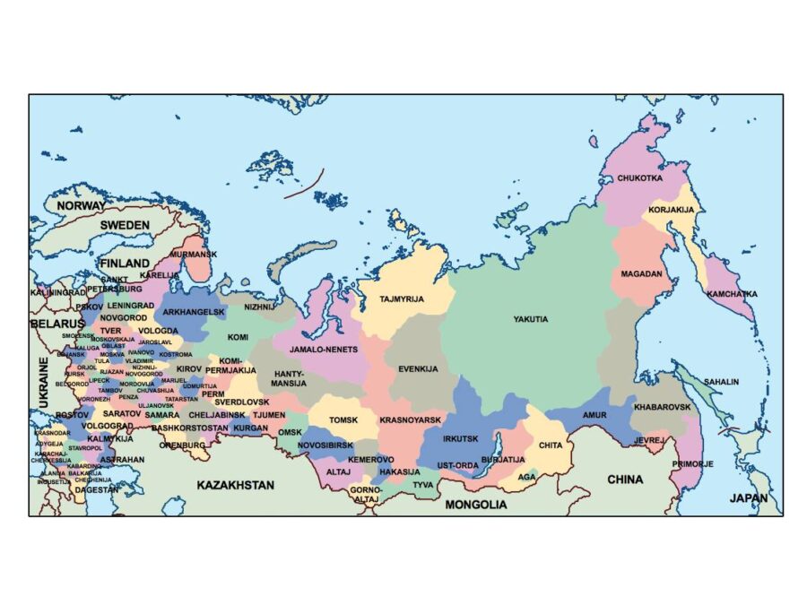 Rusia powerpoint mapa presentaciones