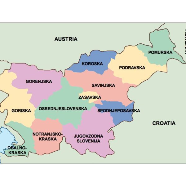 Eslovenia powerpoint mapa presentaciones
