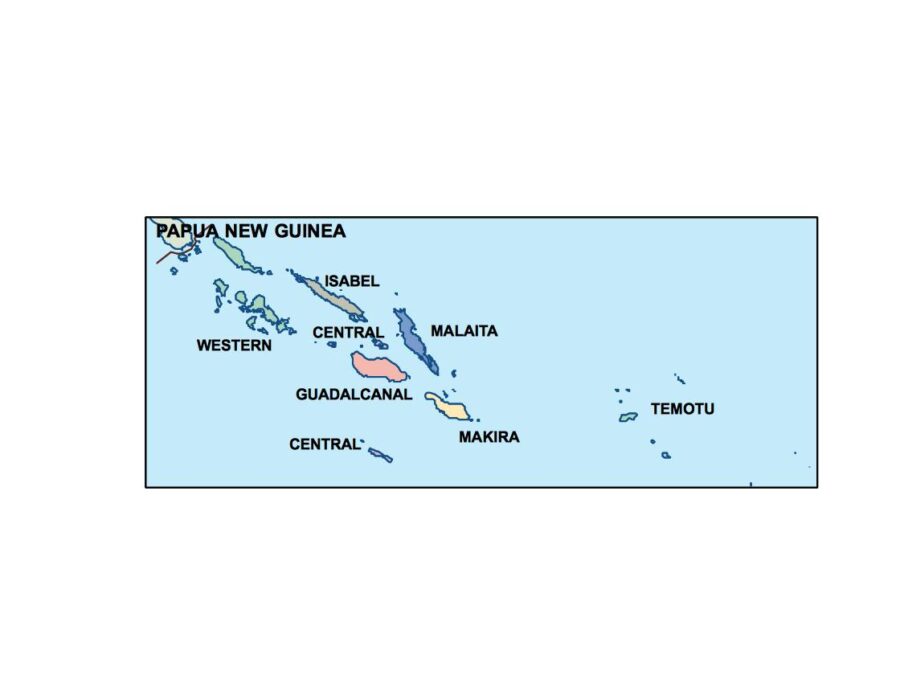 solomon islands powerpoint mapa presentaciones