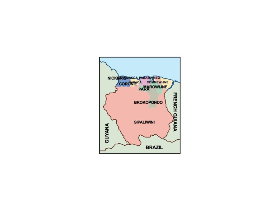 suriname powerpoint mapa presentaciones