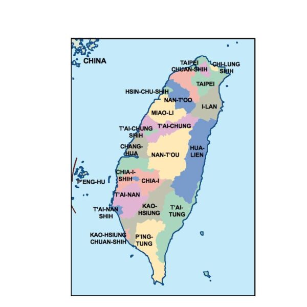 taiwan powerpoint mapa presentaciones