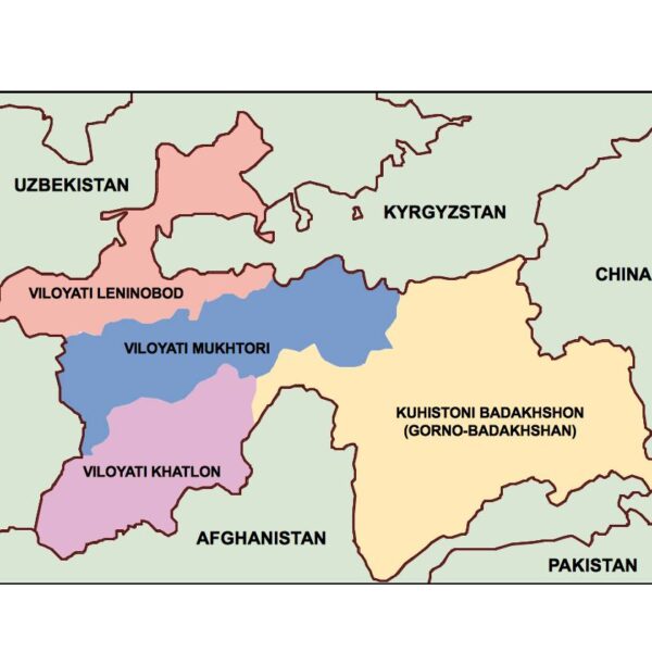 tajikistan powerpoint mapa presentaciones