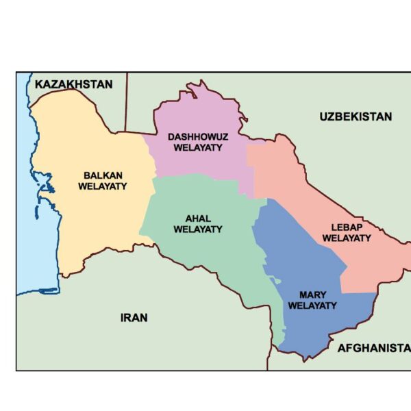 turkmenistan powerpoint mapa presentaciones