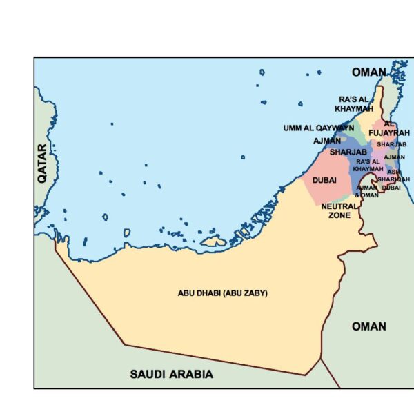 united arab emirates powerpoint mapa presentaciones
