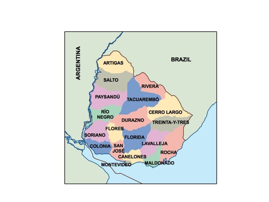 uruguay powerpoint mapa presentaciones