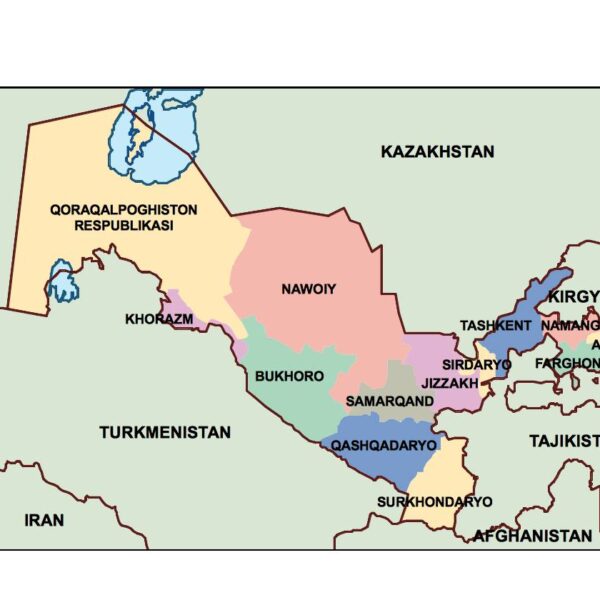 uzbekistan powerpoint mapa presentaciones
