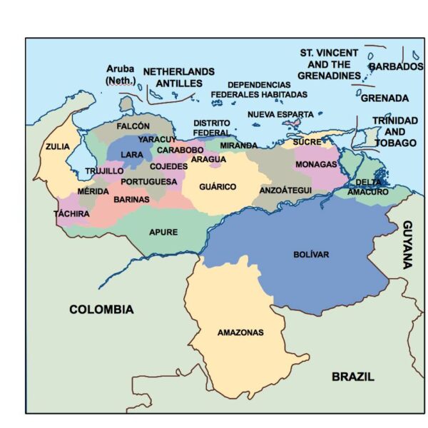 venezuela powerpoint mapa presentaciones