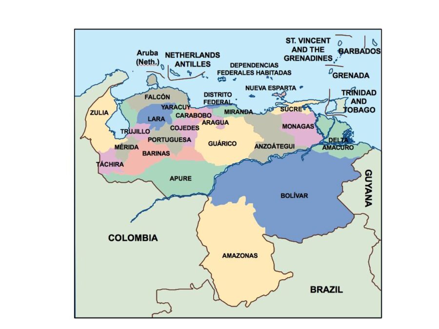 venezuela powerpoint mapa presentaciones