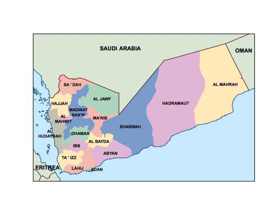 yemen powerpoint mapa presentaciones