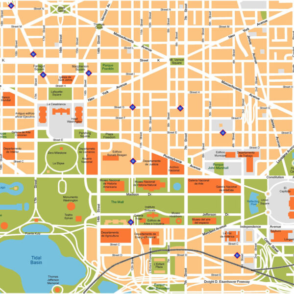Washington Illustrator Mapa vectorial