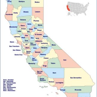 California counties