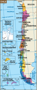 Chile mapa