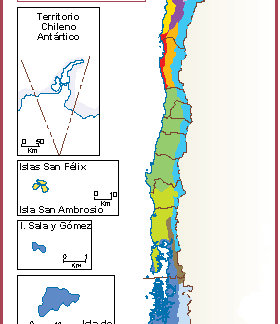 Chile mapa clima