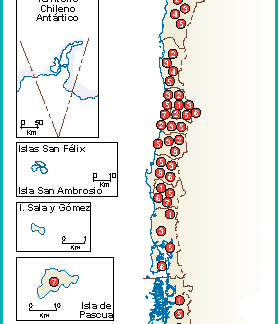 Chile mapa etnico