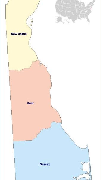 Delaware counties