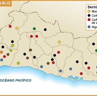El Salvador mapa primario