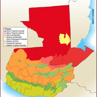 Guatemala mapa climas