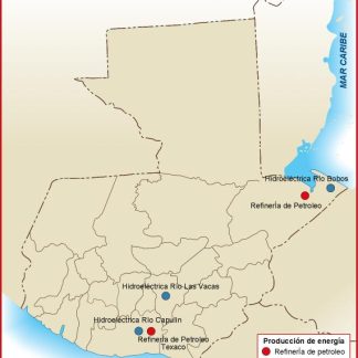 Guatemala mapa energia
