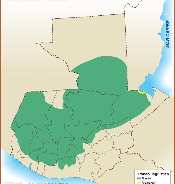 Guatemala mapa lenguas