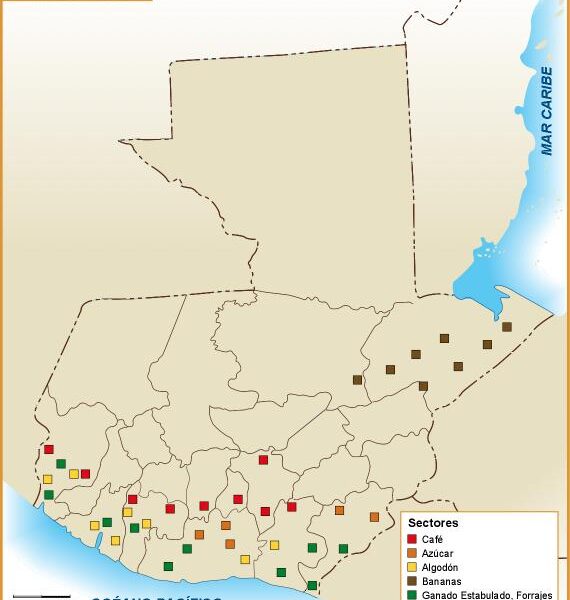 Guatemala mapa primario